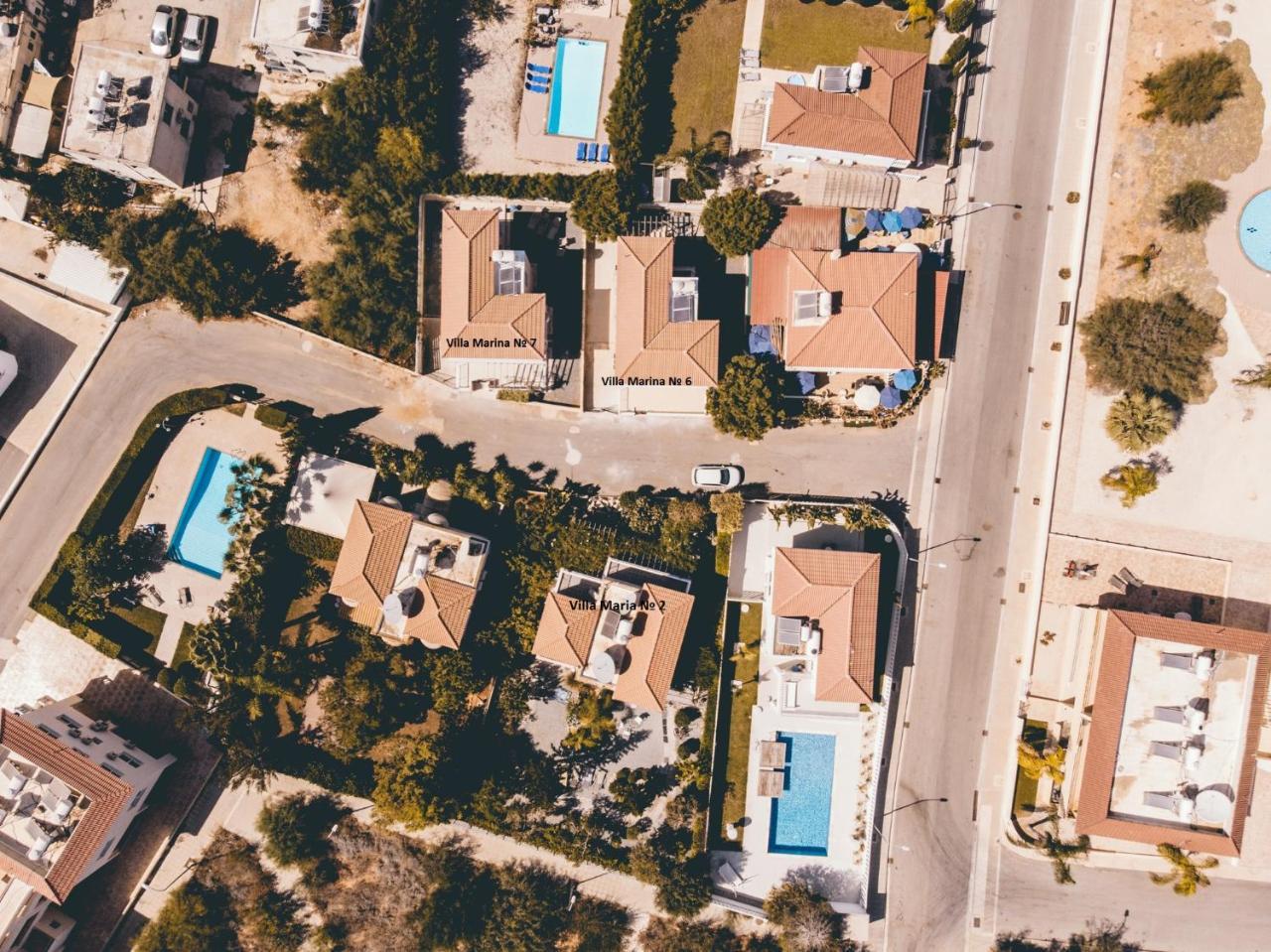 Nissi Maria Villa アヤナパ エクステリア 写真